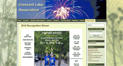 Desktop Screenshot of crescentlakewi.org